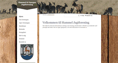 Desktop Screenshot of hammeljagt.dk